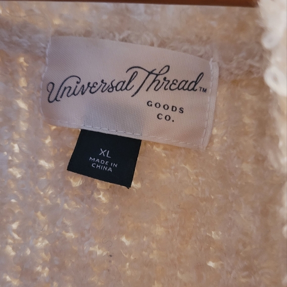 Universal Thread open knit cardigan in Ivory size XL - Picture 3 of 7